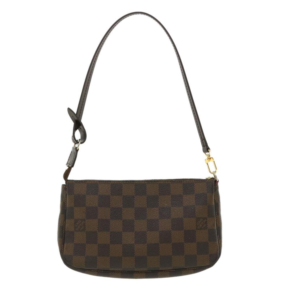LOUIS VUITTON Damier Ebene Pochette Accessoires Pouch N41206 LV Auth jk832 - Picture 2 of 16